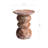 Ivy Bronx Silfi Travertine Effect Stool End Table Durable Weatherproof Indoor And Outdoor Side Table-1776089157