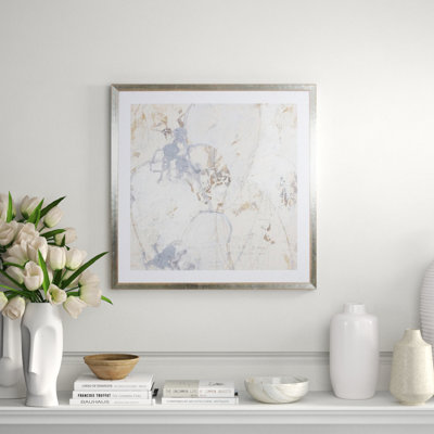 « impasto geste ii », impression encadrée