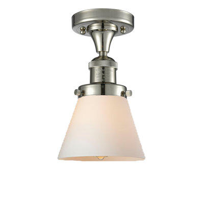 Glass Semi Flush Mount