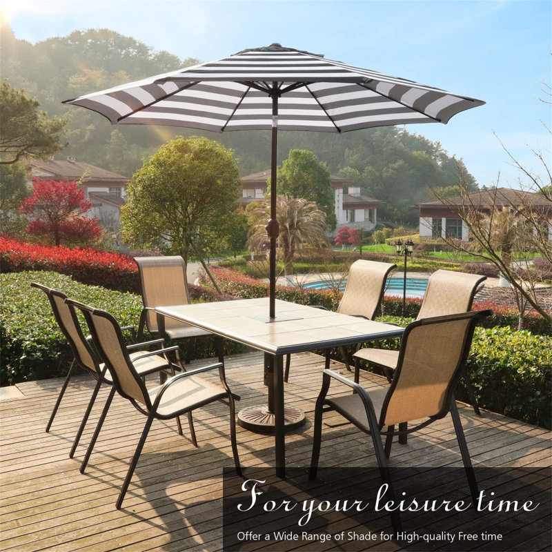 274cm Tilt Market Parasol