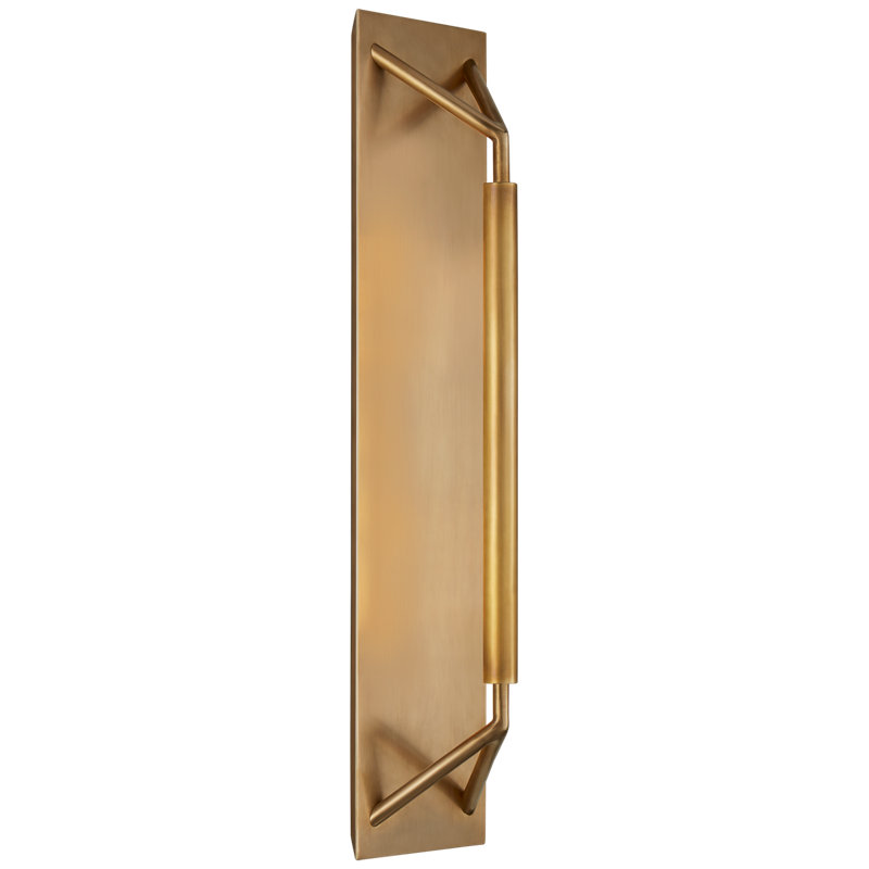 Appareil 1 - Light LED Armed Sconce, Antique-Burnished Brass