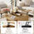 COCO DESIGN Coffee Table with Storage, Lift Top Coffee Table for Living Room, Gray-290836741