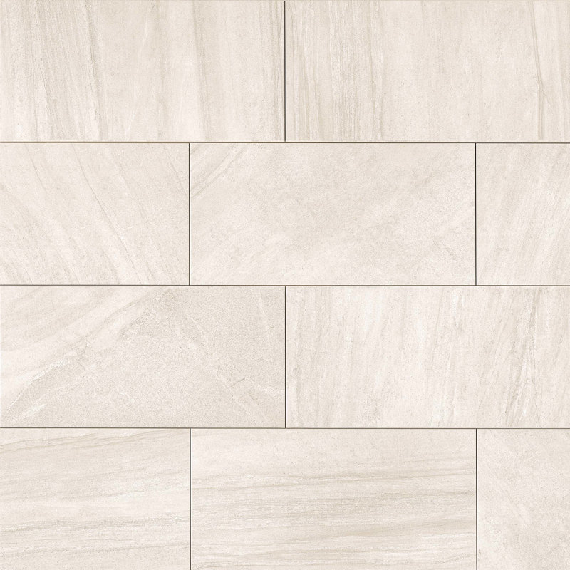 Purestone 12" x 24" Porcelain Wall & Floor Tile, Beige