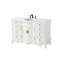 Meuble-lavabo simple 54 po blanc antique-412254237