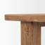 Nonnie Rectangular Natural Brown Wood Dining Table-99238330