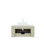Meuble-lavabo de salle de bain 30 po avec tiroir et armoire de rangement en céramique-829123363