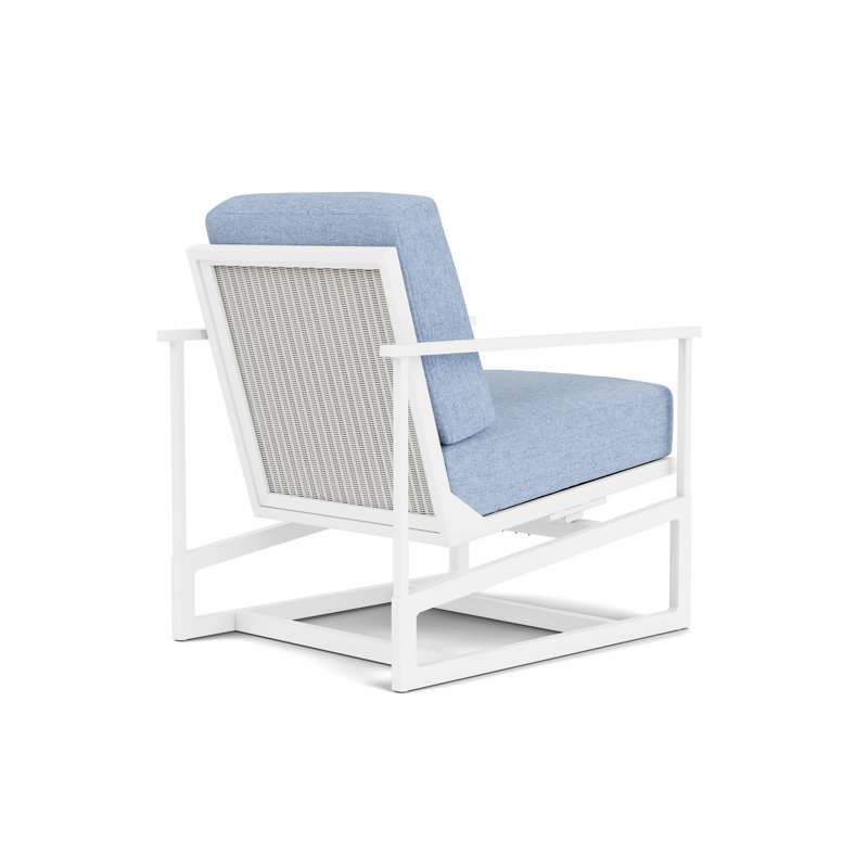 Summit Outdoor Rocker Chair, Matte White, Demo Skyway, Matte White