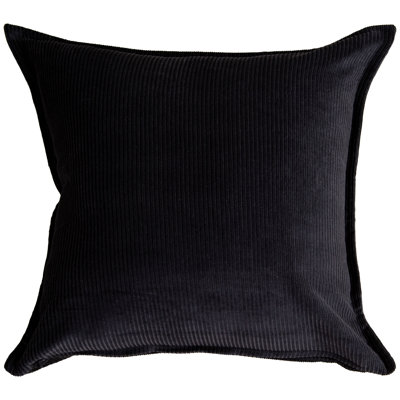 Textured Cotton Reversible Throw Pillow