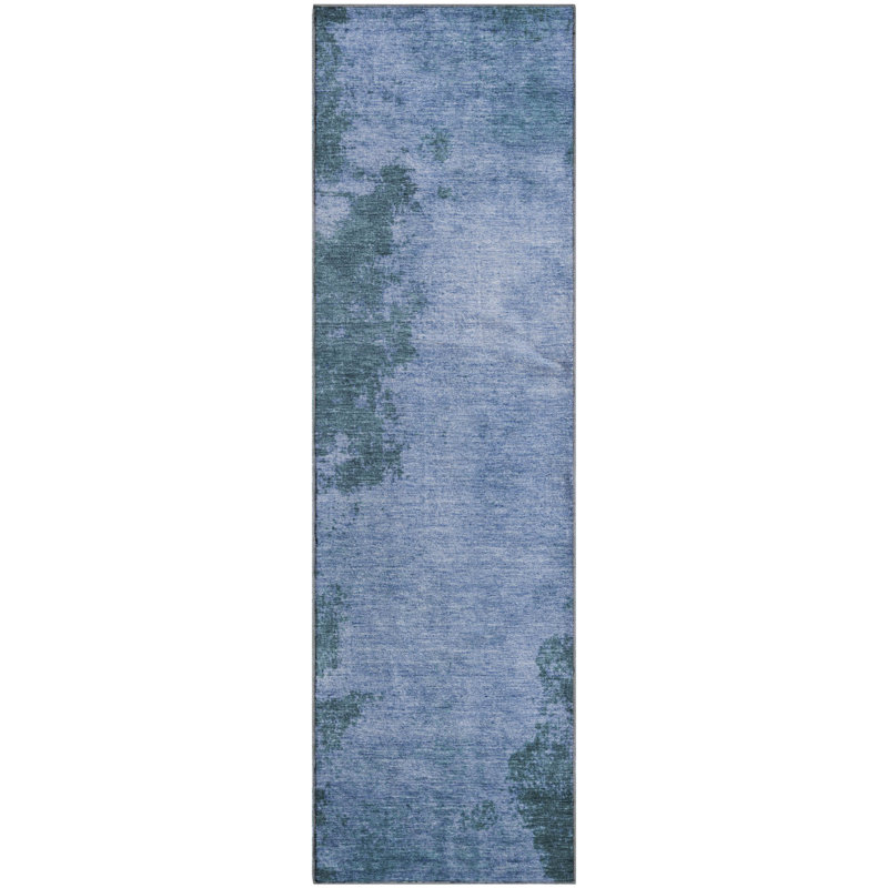 Premium Machine Washable Breault AMF1913 Abstract Rug, Runner 2'3" x 7'6"