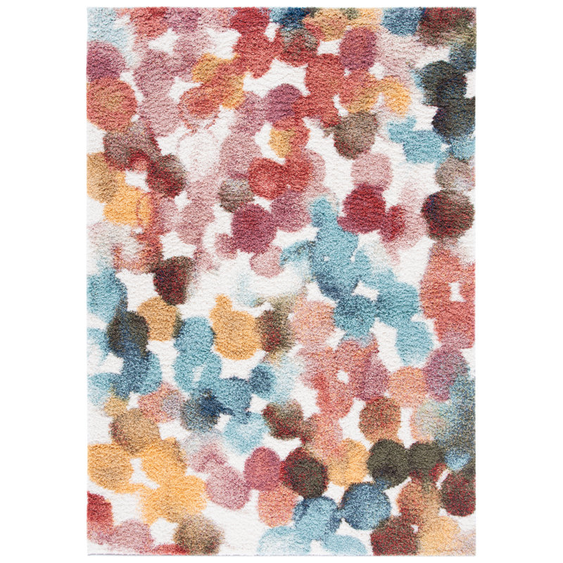 Tapis abstrait Arati Performance, Rectangle 4 pi 5 po x 6 pi 5 po
