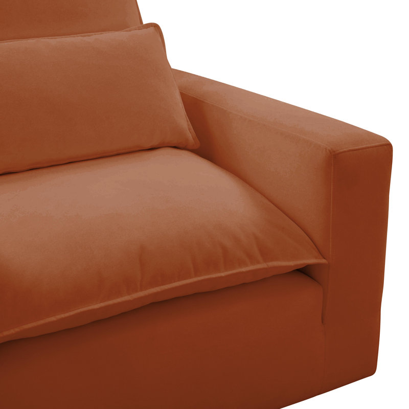 Fauteuil Jaydah, rouille