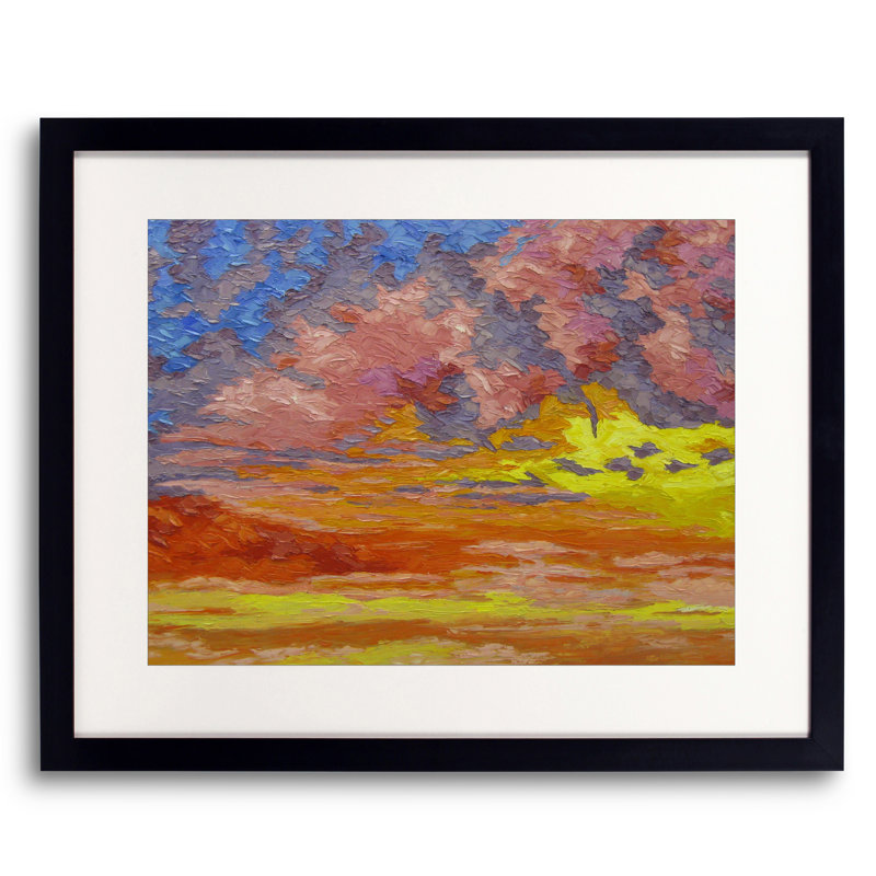 Marcher sur un nuage par Jeff Ferst, H 17,25 po x l 21,25 po x P 0,875 po