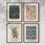 «William Morris XXII», ensemble de 4 reproductions encadrées-127133648-127133651
