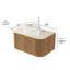Meuble-lavabo mural simple 30 po avec lavabo-113471739