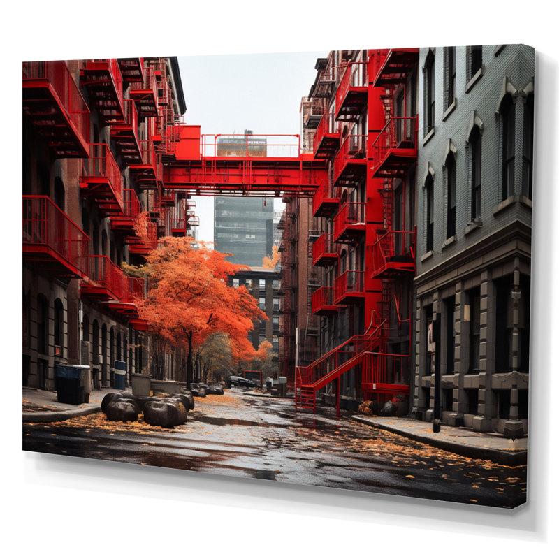 Canada Montreal Melody I - impression, H 24 po x l 32 po x P 1 po, Toile tendue