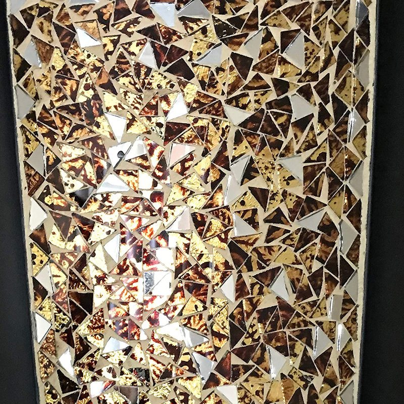 Wall Wall Sconce, Golden Sands, 15" H x 9" W x 3" D