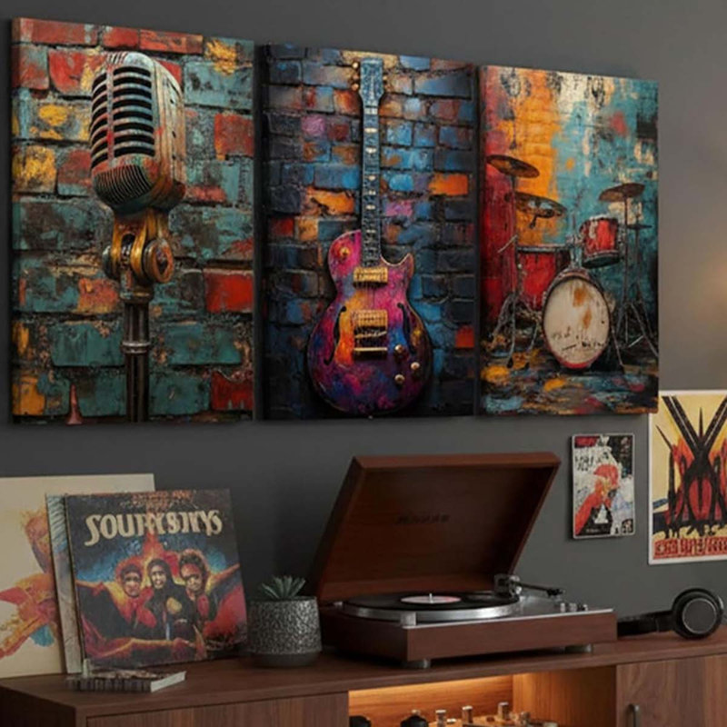 3 Piece Wrapped Canvas Print