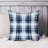 Blue Winter Plaid I Modern-99600351