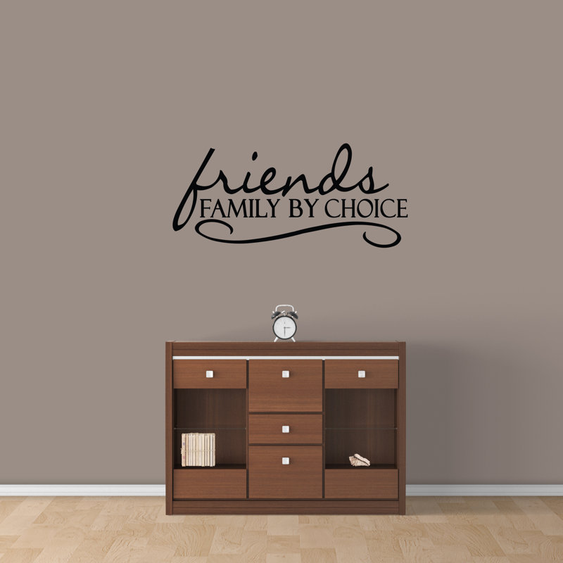 Higgin Text & Numbers Wall Decal, Black