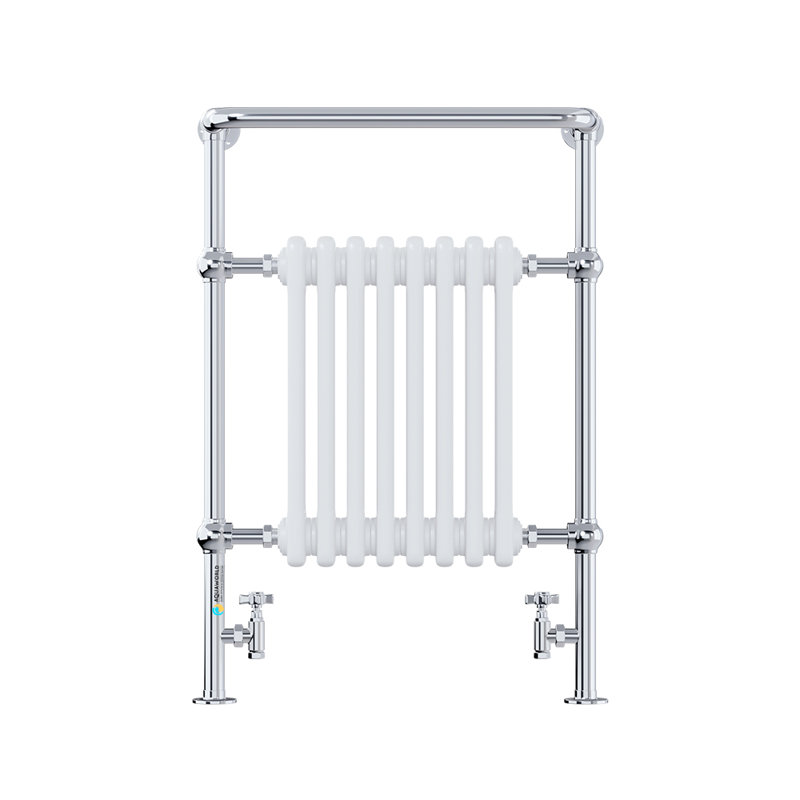 Maccharles Traditional Towel Rail Heated Towel Rails, White