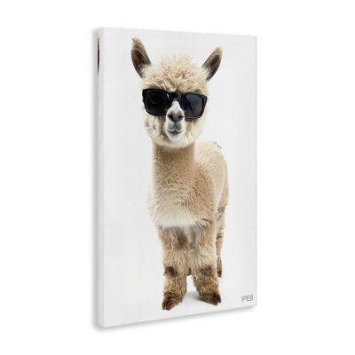 «Cool Cool Alpaca & Glasses» par Roozbeh Bahramali