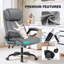 Fauteuil de direction ergonomique avec support lombaire à coussin d'air-1131639231