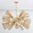 Hartwood 45" 25-Light Hand-Blown Shade Chandelier