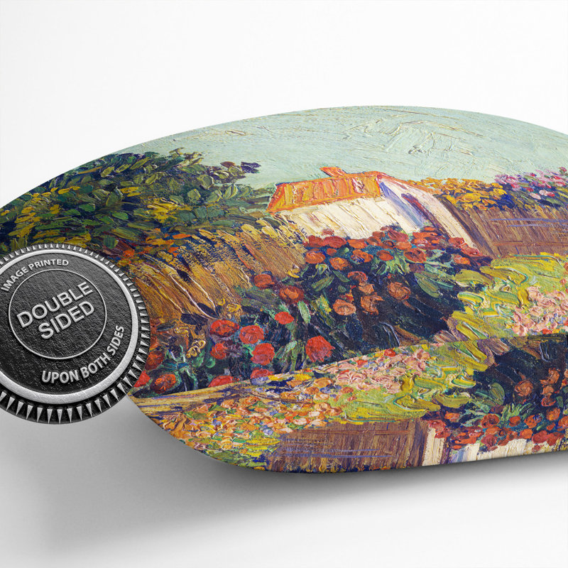 Landscape Square Throw Cushion, 40cm H x 40cm W x 15cm D