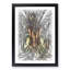 Golden Trees in Abstract - Picture Frame Graphic Art Print-55735057-55735061