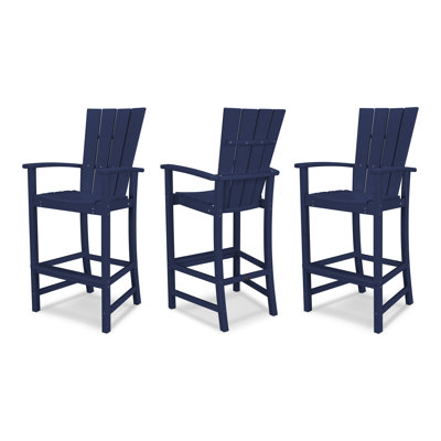POLYWOOD® Quattro Patio Bar Stool
