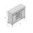 Pawleys 46'' Solid Wood Bar Cabinet