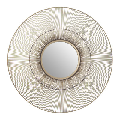 Buckland Metal Flat Wall Mirror