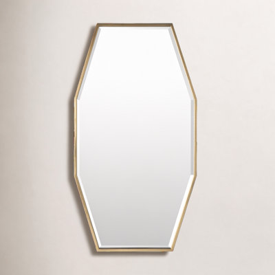 Gorecki Wood Flat Wall Mirror