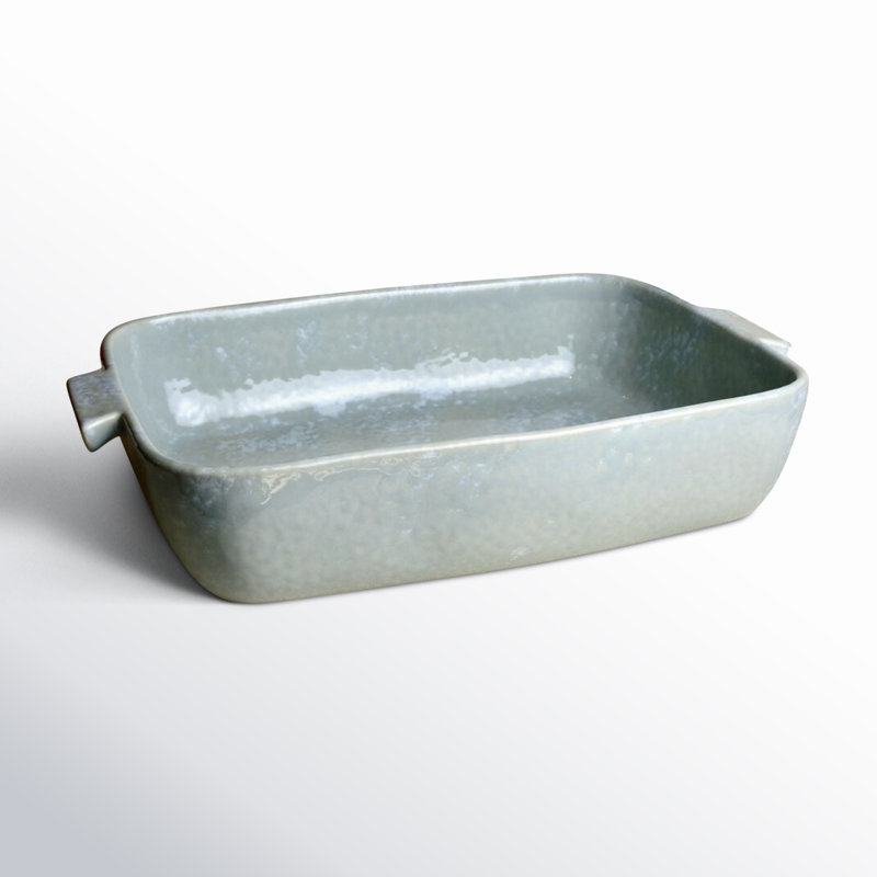 Céramique Carmel Grès rectangulaire Cozina Baker, Gris