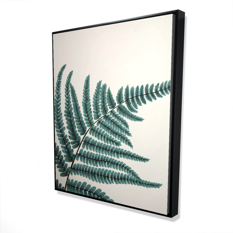 Fern Print On Canvas