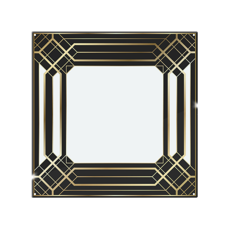 Art Deco Frame Splash Back, 70cm L x 50cm W