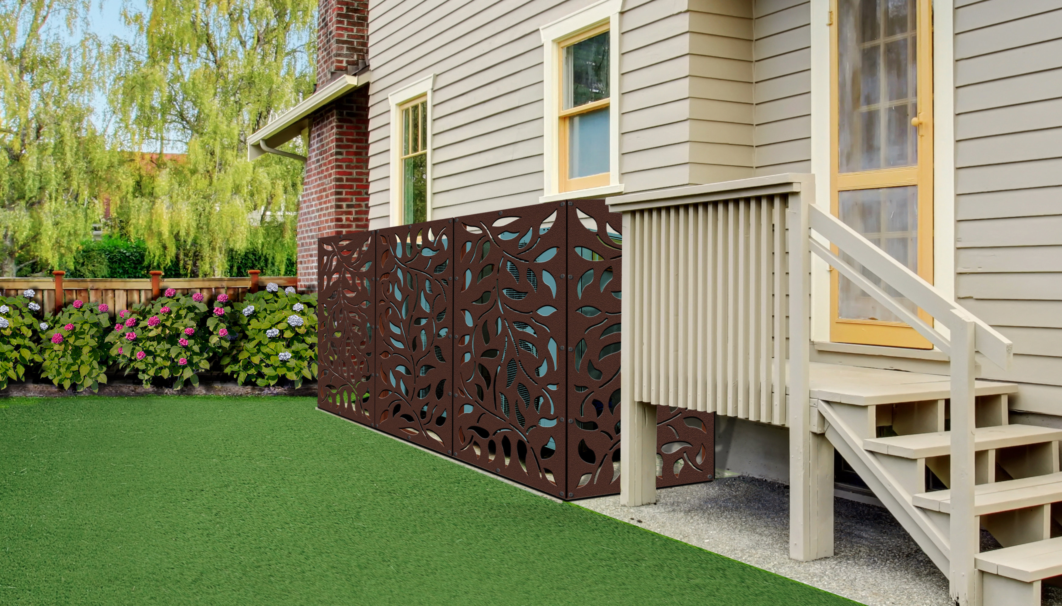 DESIGNVU Vines Decorative Privacy Panel Wayfair