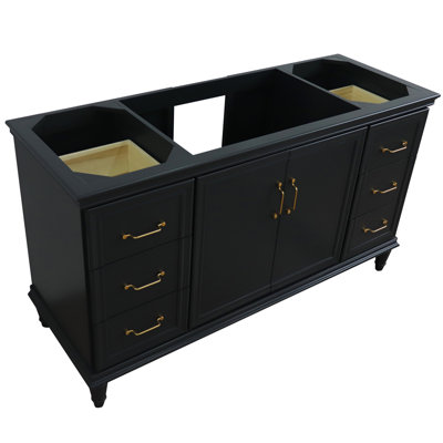 Meuble-lavabo simple 60 po avec base seulement