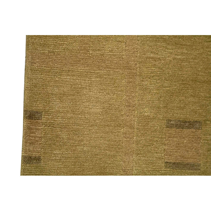 Hand-Knotted High-Quality Gold Area Rug
