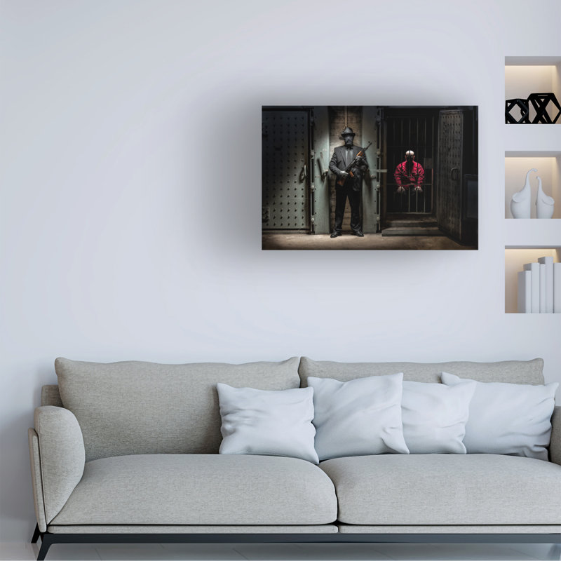 Art sur toile Petri Damsten, H 12 po x l 19 po