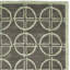 Tapis brun / doré en laine touffeté à la main à motif géométrique Simryn-245916586