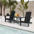 Devito 2 - Person Patio Conversation Set With Side Table-897601911