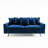 70" Velvet Square Arm Sofa-1384209592-1398485828
