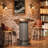 39.4" H Round Dining Table, Small Kitchen Bar Table with Footrest for  Dining Room, Pub, Bar(Set of 2)-818743325
