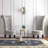 Cynai Velvet Wingback Chair-889245951