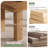 63 Inches Solid Wood Dining Table-1004825955