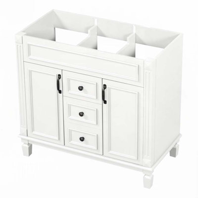 Meuble-lavabo 36 po sans lavabo supérieur, armoire seulement