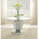 Teller Round Glass Top Dining Table