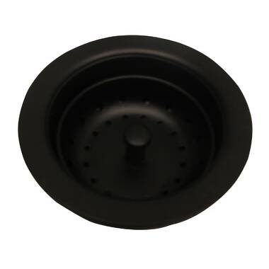 3.5 Matte Black Kitchen Sink Drain