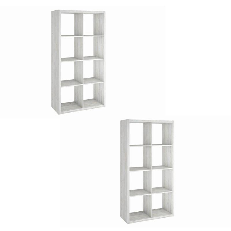 Bibliothèque 8 cubes, ensemble de 2